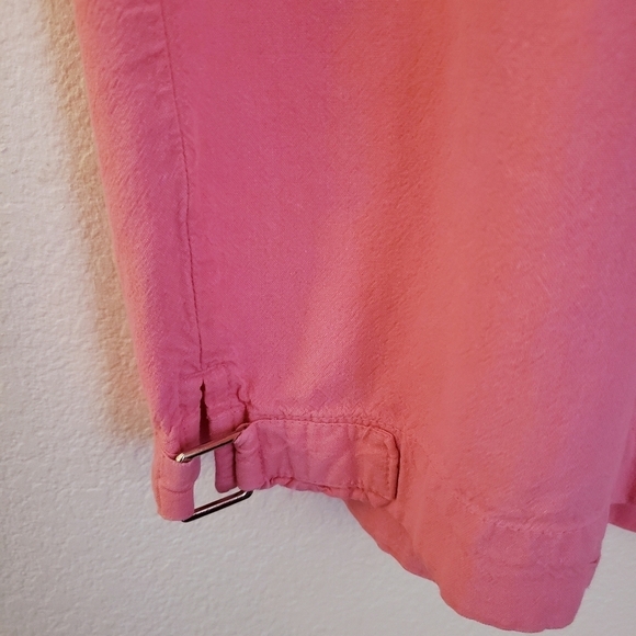 Dress Barn Woman Pink 100% Cotton Shorts with Elastic Waist Size 3X EUC - Picture 7 of 8